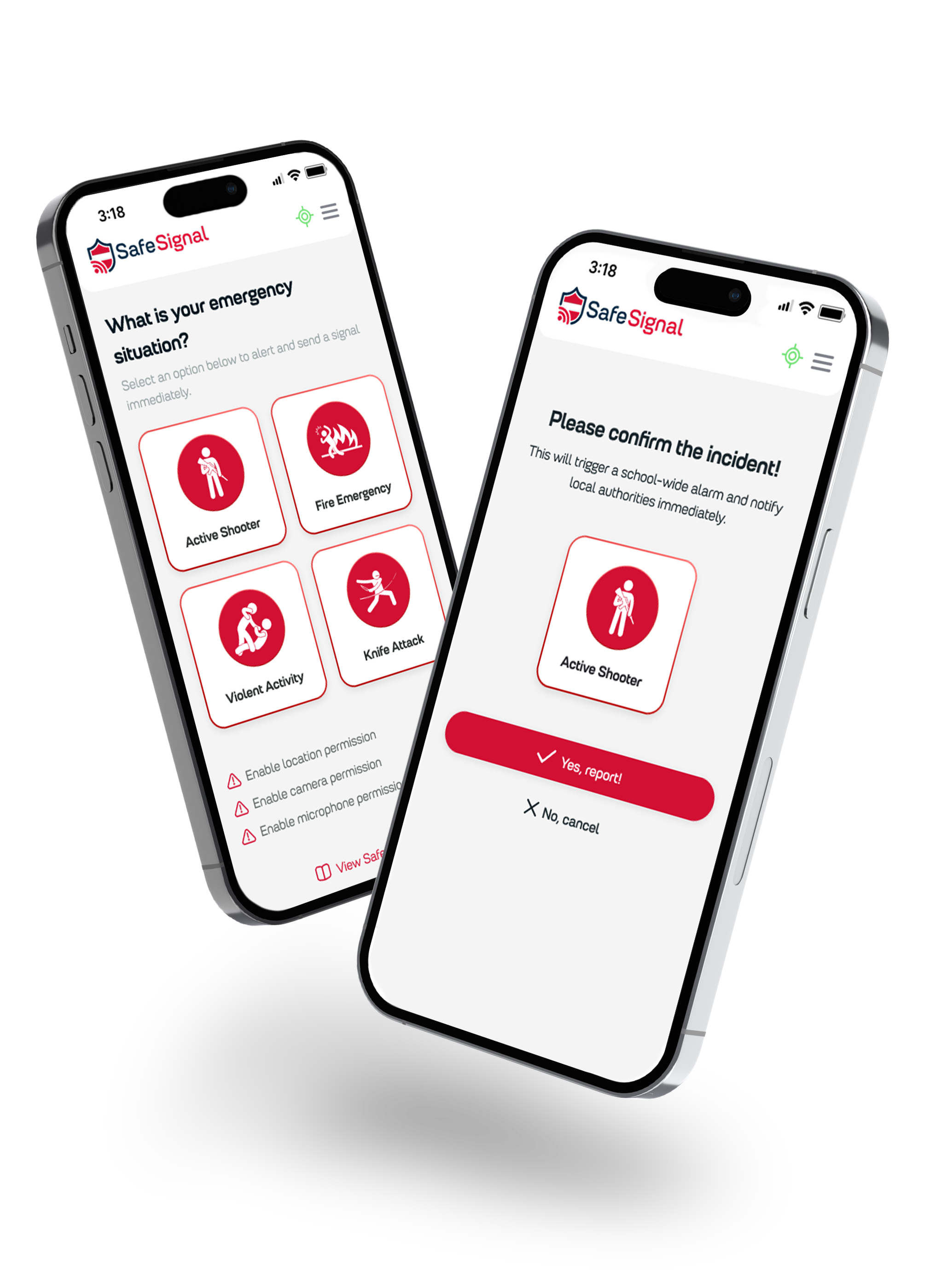 Safe Signal App